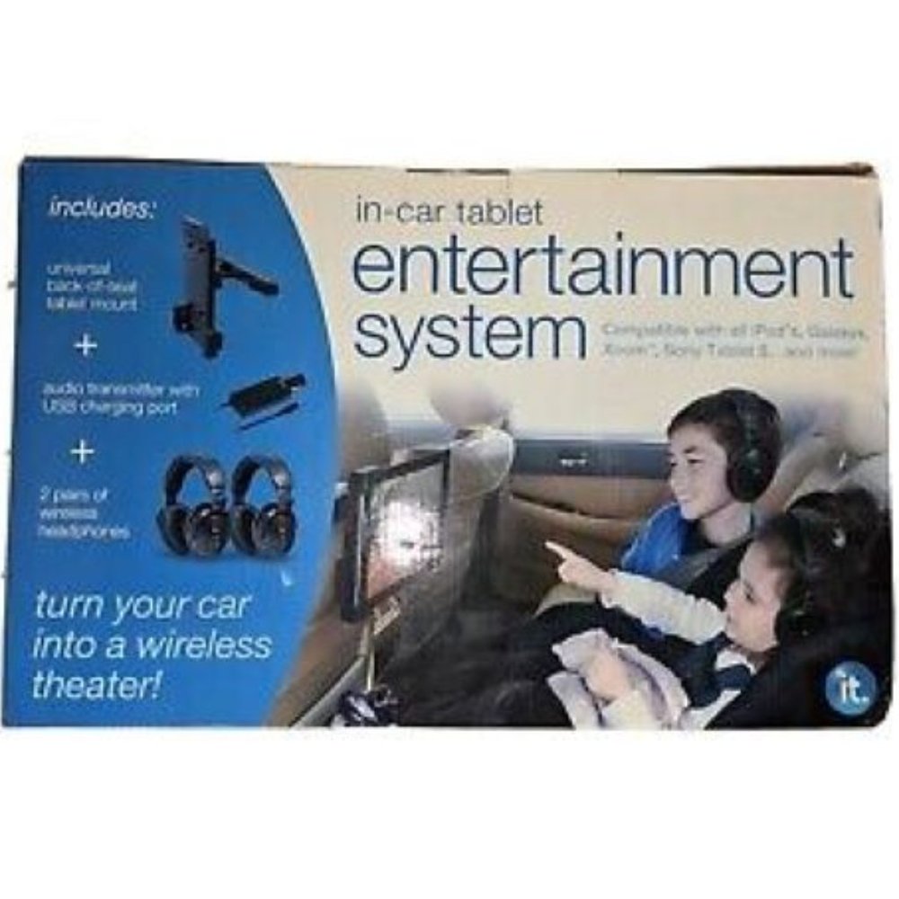 NEW Innovative Technology ITIP-444 In-Car Tablet Entertainment System - Picture 2 of 4